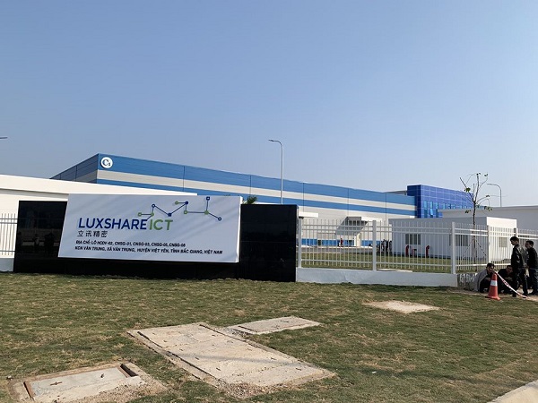 Thi công lắp đặt hệ thống cơ điện Nhà máy Luxshare Bắc Giang