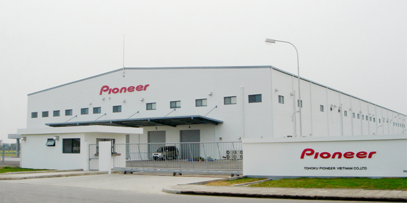 Tohoku Pioneer factory